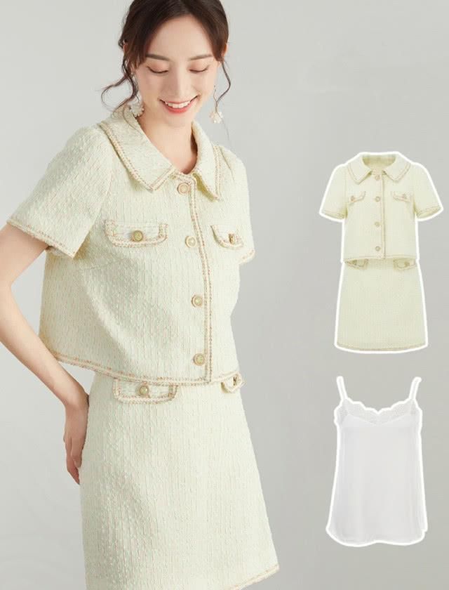  #穿衣#做个会穿衣的女上司，又仙又美的春季小西装，打破沉闷与呆板
