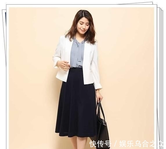 『搭配』西装不要领子?日本30岁轻熟女人现在流行的春季造型