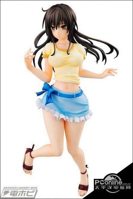 To Love古手川唯手办 妹子穿露脐装身材性感