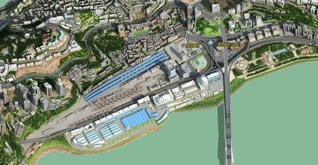重庆菜园坝火车站改造方案传来新消息:7台14线，拟投资28.6亿