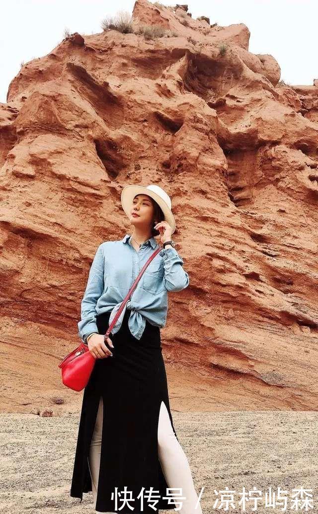  『显瘦』“衬衫塞裤子”已经落伍了！2020年明星都爱这样穿，显瘦还特洋气