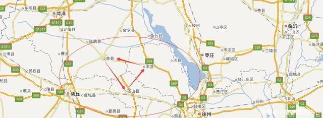 分属安徽、山东和江苏的3个县, 形成了个三角, 关系很密切