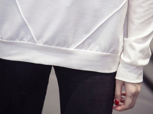 太美了!难怪老婆最近不爱穿裙子，看她穿这卫衣，确实更美