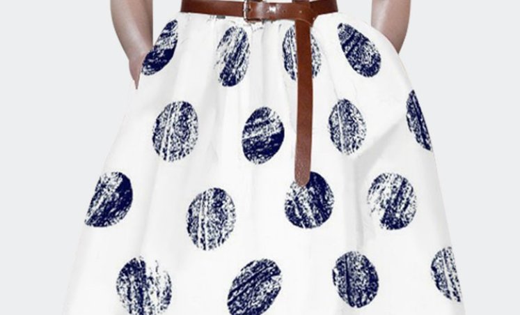 难怪妈妈越来越贵妇味，原来是穿了这样的a字裙，简直美呆了