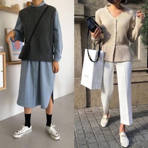  #日常#日常上班也要认真穿，这些充满简约质感的通勤look，照着穿稳赢