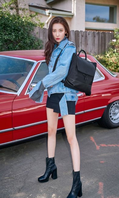 李宣美 韩国第一美腿 超级长腿让人窒息