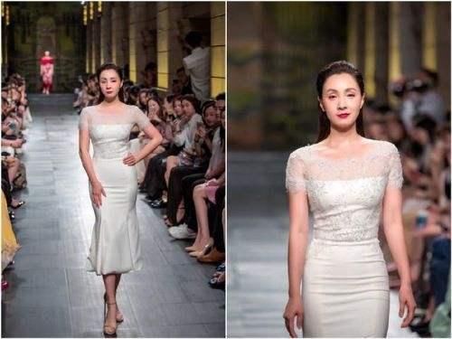 9位女星同穿白裙，高圆圆实力碾压，杨幂胖得驼背，第一却是她！