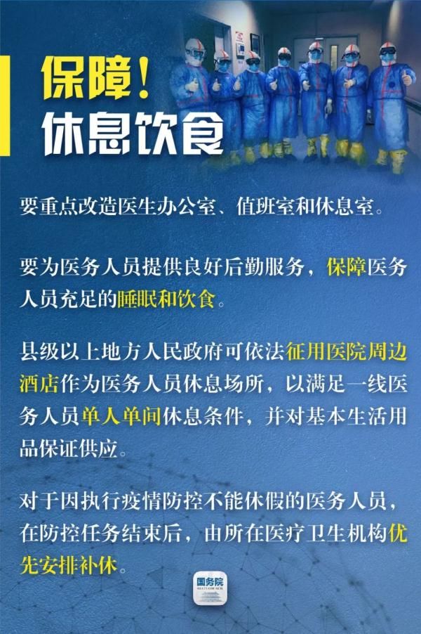  「全体」全体一线医务人员请注意！“国家保障”来了！