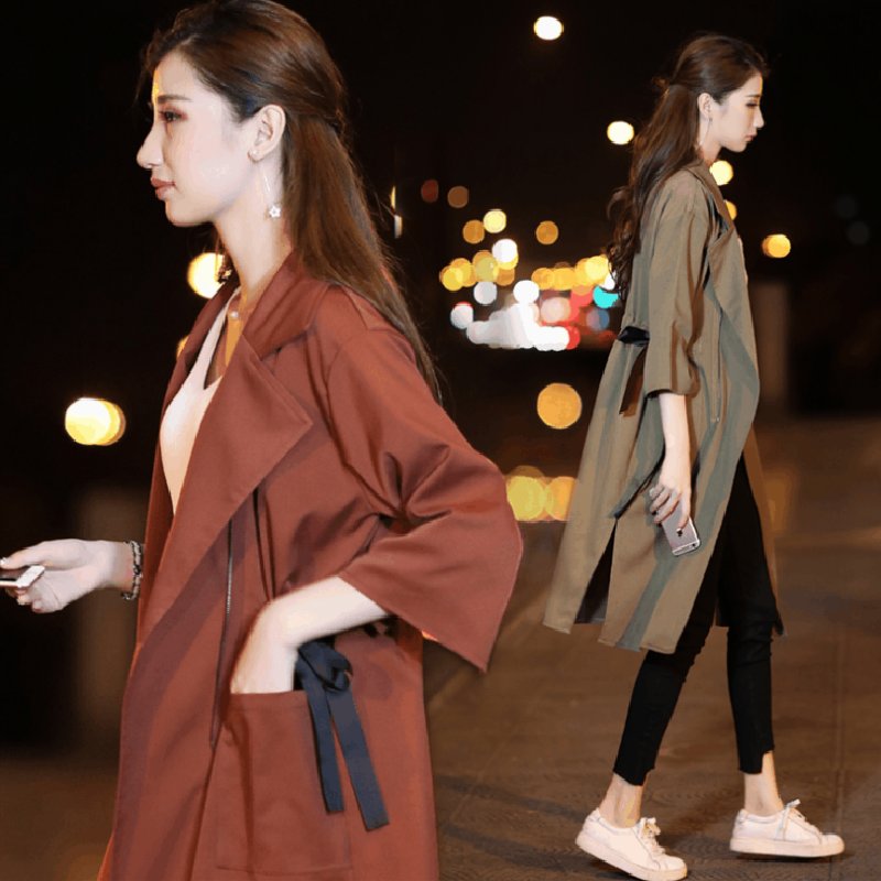 今年风衣又火了!8090后女人穿，洋气显高，穿上街你就是焦点