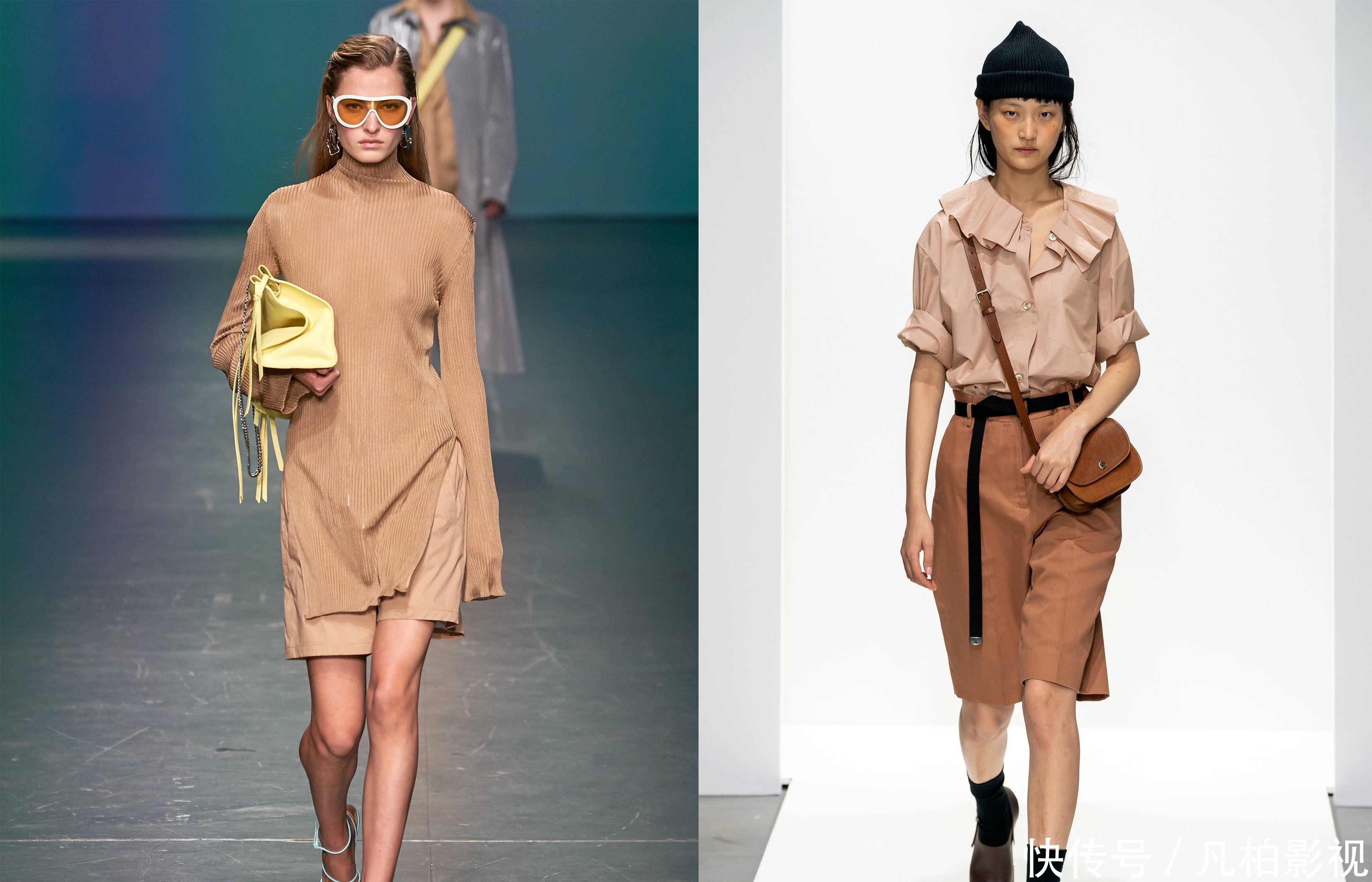 淡淡的@淡淡的暖色其实很好搭,为什么不尝试呢?2020早春多造型穿搭推荐