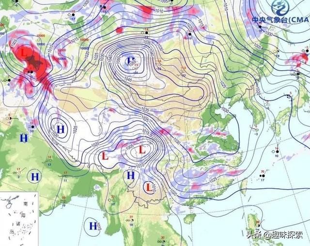 新一轮暴雪已到我国西部，正向东扩，在来中部地区的路上