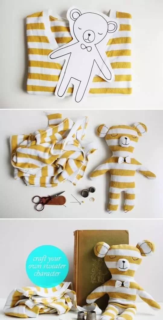 「 T恤变」放着的旧衣服不穿了，就这样改造，美翻了……，春天了