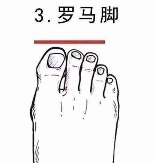  罗马脚：4种最美脚型排行榜，埃及脚堪称“女神”脚！每个女生都想拥有