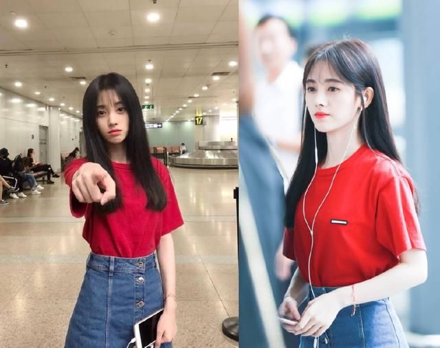 看了鞠婧祎的未修图，再看看沈月，这差距原谅我不厚道地笑了