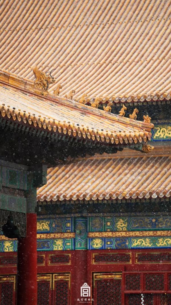 这就是雪中的故宫！