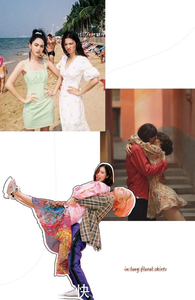 『春天』听说,春天跟碎花裙更配,气质绝佳!