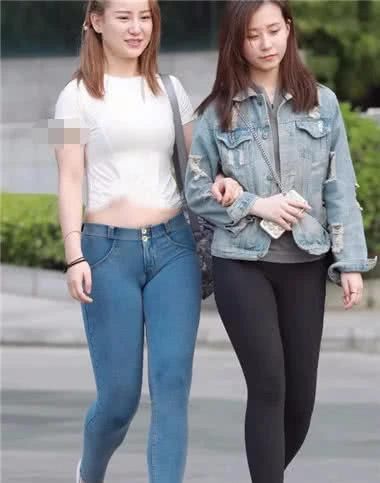 时尚美女拥有“堆雪之臀，肥鹅之股”，亮点爆街