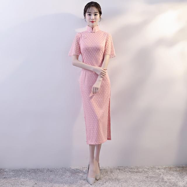 自从给老婆买了这件旗袍，每次看老婆都是另一种风景，优雅迷人