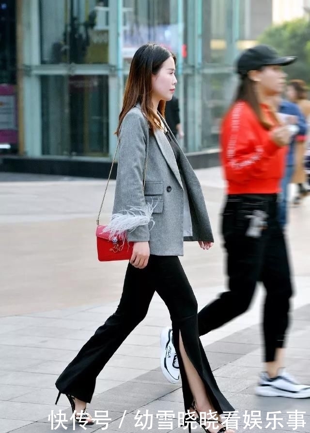『气质』气质美女搭配高跟鞋,出街的时候更有气场