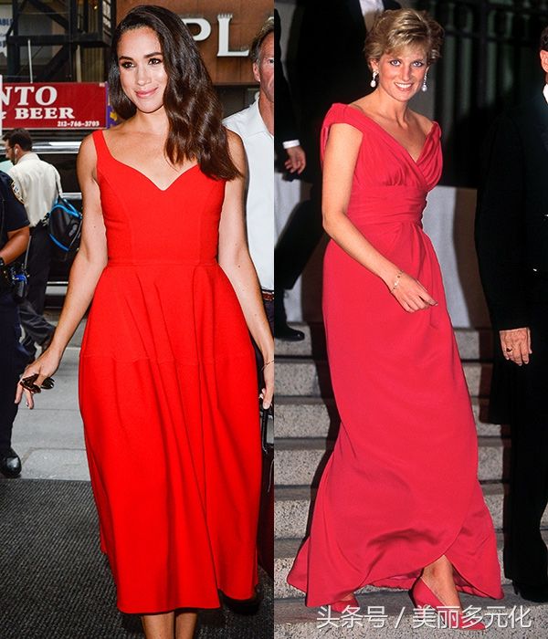 梅根的“二郎腿”坐姿有问题吗?一起看看她和戴安娜王妃的造型