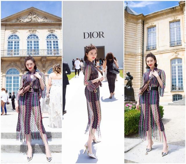 迪奥马鞍包创新图案再度来袭，景甜杨采钰带货再次点燃马鞍包潮流