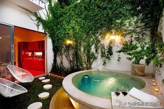 炎炎夏日家有庭院，是时候在家里设计一个泳池了！
