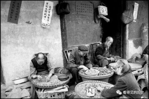 老照片：1984年成都农贸市场