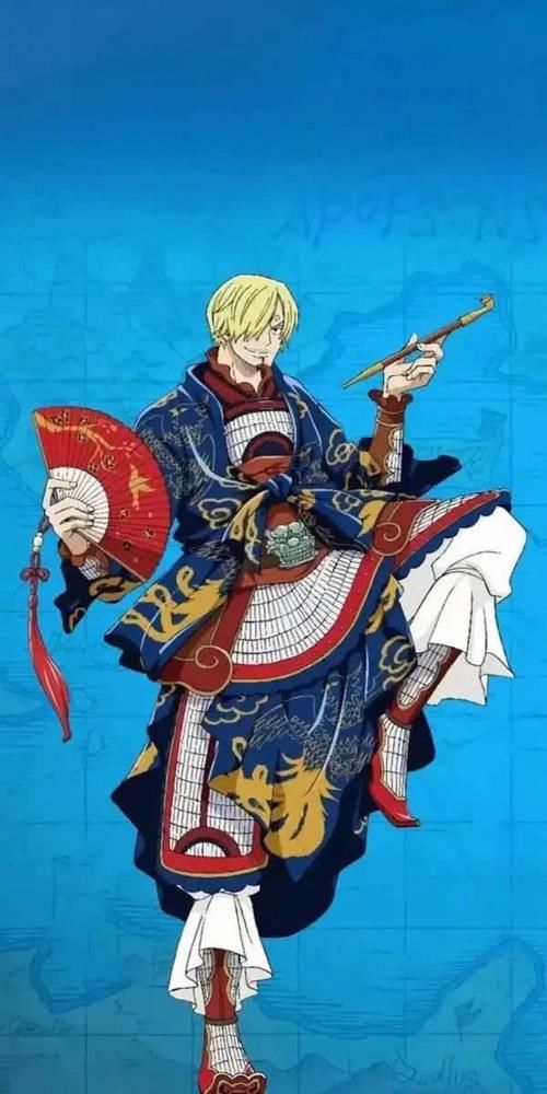  #罗杰#海贼王：当草帽团穿上汉服！索隆帅到没有朋友，路飞比罗杰还霸气