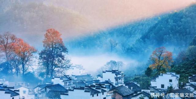 婺源的秋天,藏着最不像人间的人间,简直要把摄影师逼疯