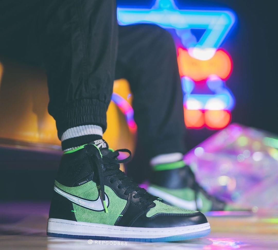  「曝光」全新Air Jordan 1 Zoom上脚首次曝光！看完又真香了