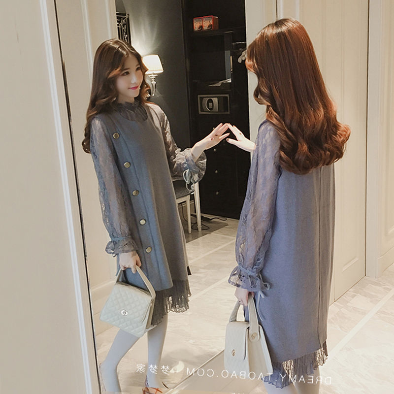 女人别傻傻打底裤配大衣，今秋流行的套装太漂亮了!多胖穿都好看