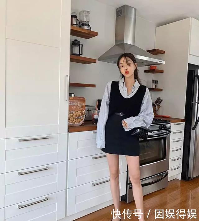 『时髦』开春衬衫这样穿,巨时髦!