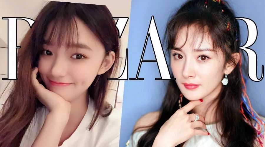 杨幂林允的漫画刘海真没用!就是目测减10岁而已~