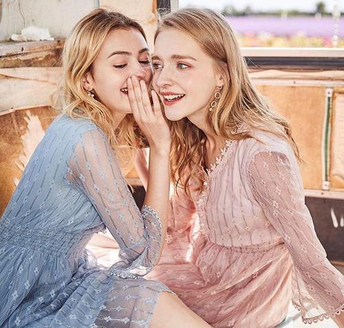 唯美的蕾丝连衣裙，深到骨子里的优雅