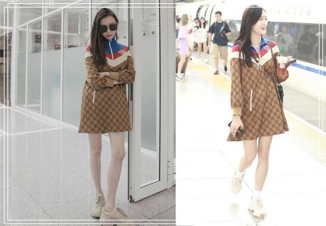 当吴宣仪撞衫倪妮，网友：终于知道高级脸和普通脸差距有多大了！