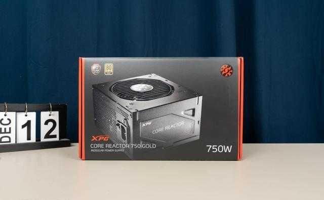  「减少」额定功率大的电源，耗电反而减少了！XPG CR750G金牌全模组电源