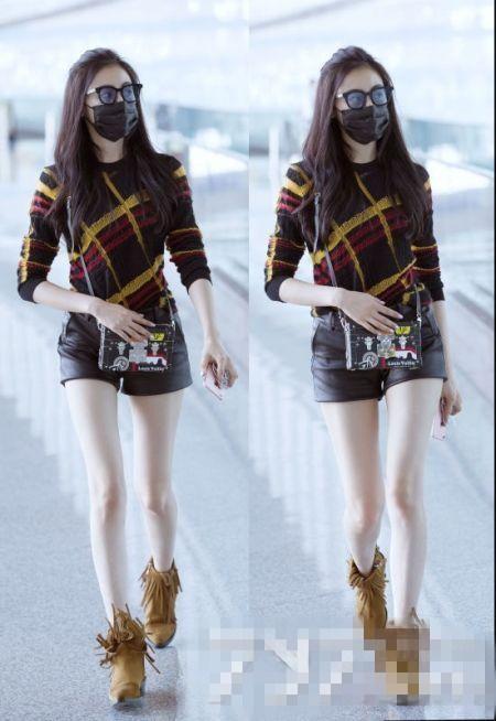 张天爱一身“清凉”装扮十分惹人眼球，女神穿衣越来越大胆了！