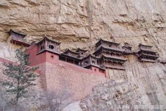 悬空寺，中国仅存的佛、道、儒三教合一的独特寺庙