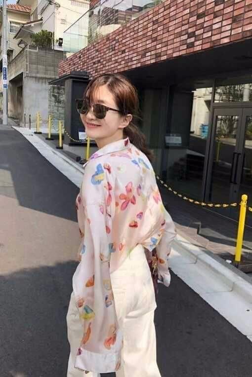 看了江疏影的照片，才知道旅行应该这样穿，网友：颜值是关键！