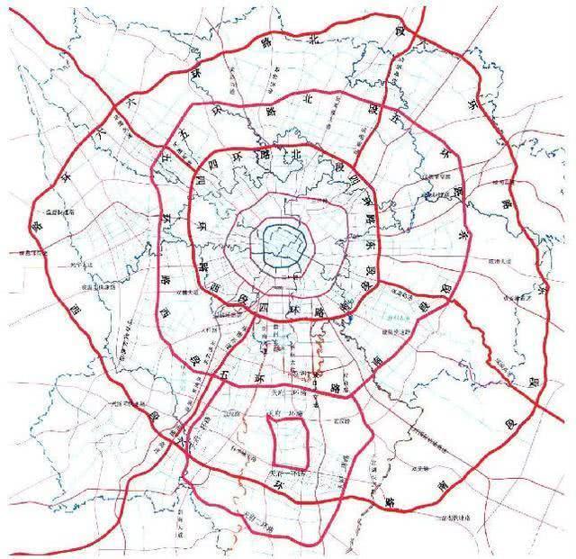 中国第2个拥有6环路的城市，这是要成为第二个北京的节奏