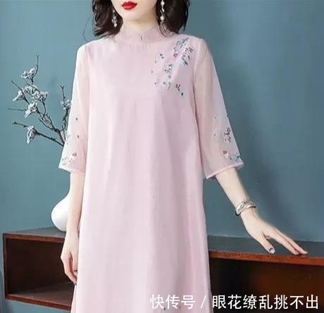 【适合】适合微胖女人穿的连衣裙,五一出游特别仙
