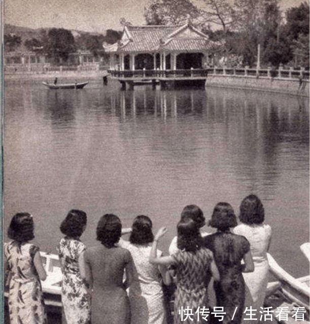  [民国时期]罕见的民国时期旗袍美女老照片, 从现在看也是美女