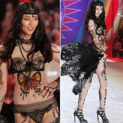 刘雯在维密上的性感造型，百变女郎，每一个都让你喷火