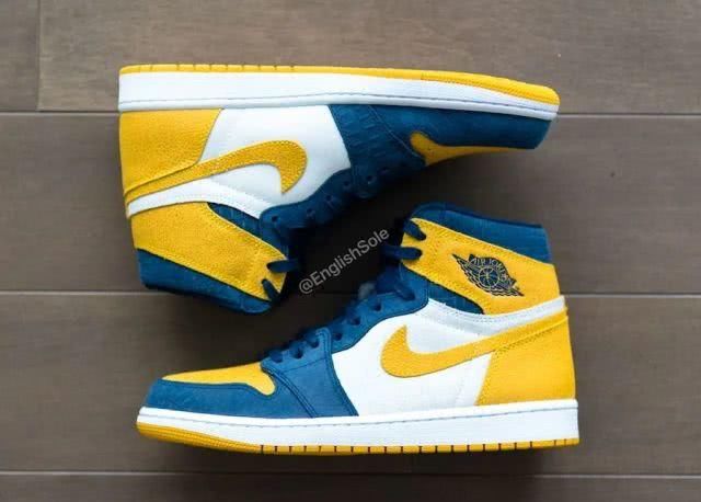  『AJ1』AJ1 PE 密歇根实物曝光！果然是别人家的学校，酸了！