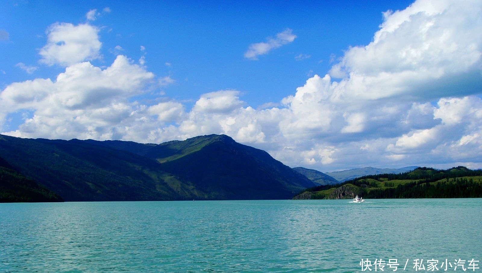 新疆天山天池，美景如诗如画！