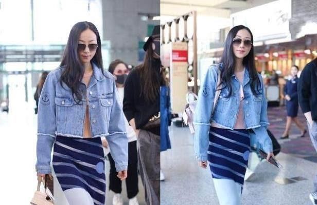 韩雪短裤穿得这么短，坐下来的瞬间好尴尬，网友：我们拿块布给你