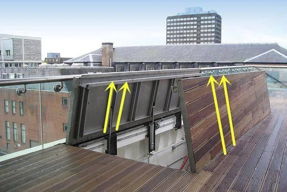  [室内]买了顶楼就是好，凿个天窗入口，把楼顶收拾干净，一家独享大露台