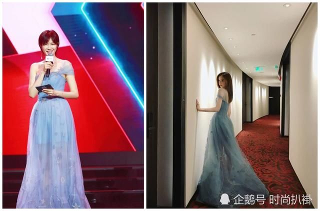 尴尬！“最美网红”夏夏同台撞衫主持人，网友：主要看脸！