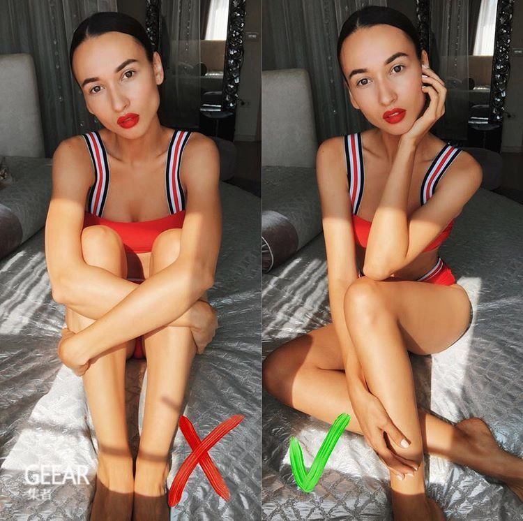 多一根手指瞬间瘦脸?只要掌握这些细节就能轻松拍出名模美照!