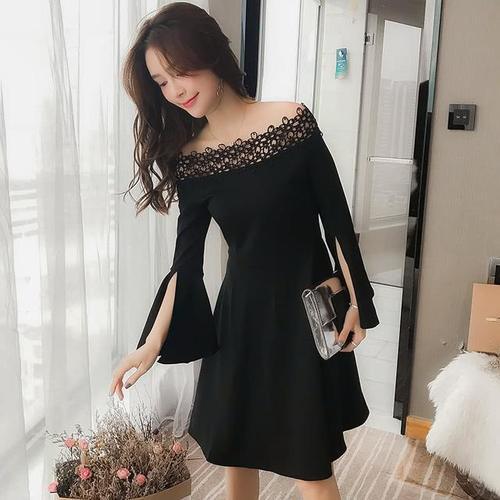 大热天老穿棉麻衫就土了，试试看这小黑裙，一件上身不高级都难